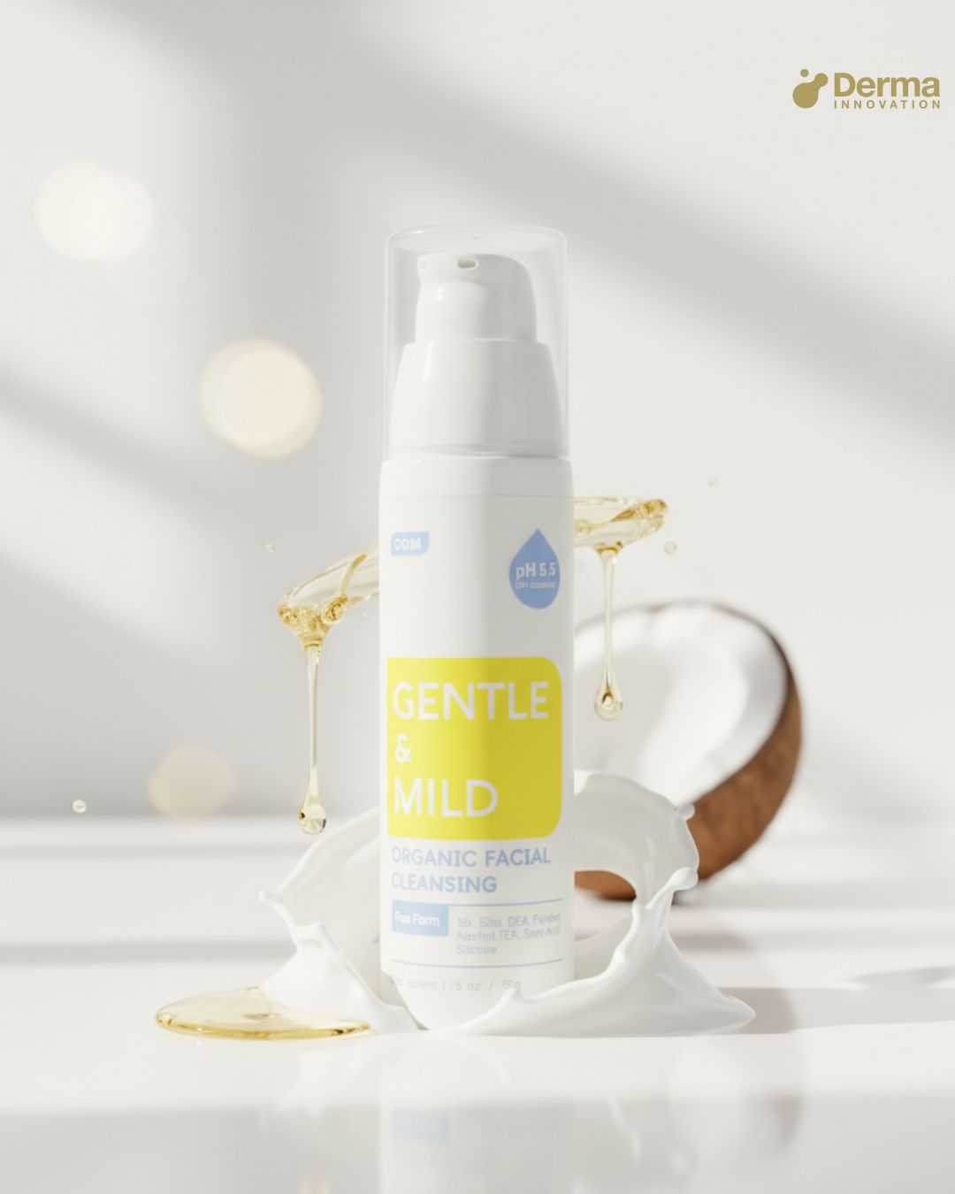 CGM Gentle & Mild Organic Facial Cleansing