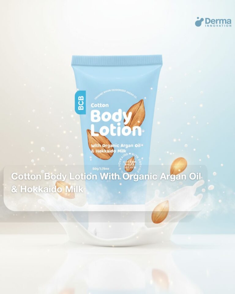 Cotton Body Lotion With Organic Argan Oil & Hokkaido Milk
